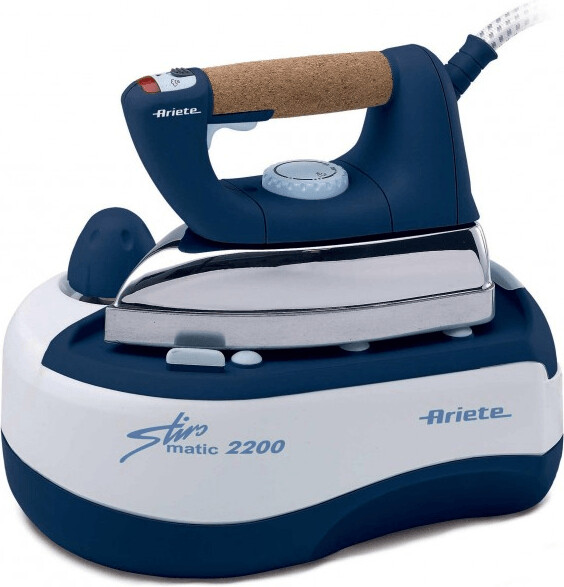 اتو بخار مخزن دار آریته ایتالیا مدل Ariete Stiromatic 2200 (6257/01) | رنگ سورمه‌ ای | مناسب برای اتوکشی سریع و قدرتمند در منزل